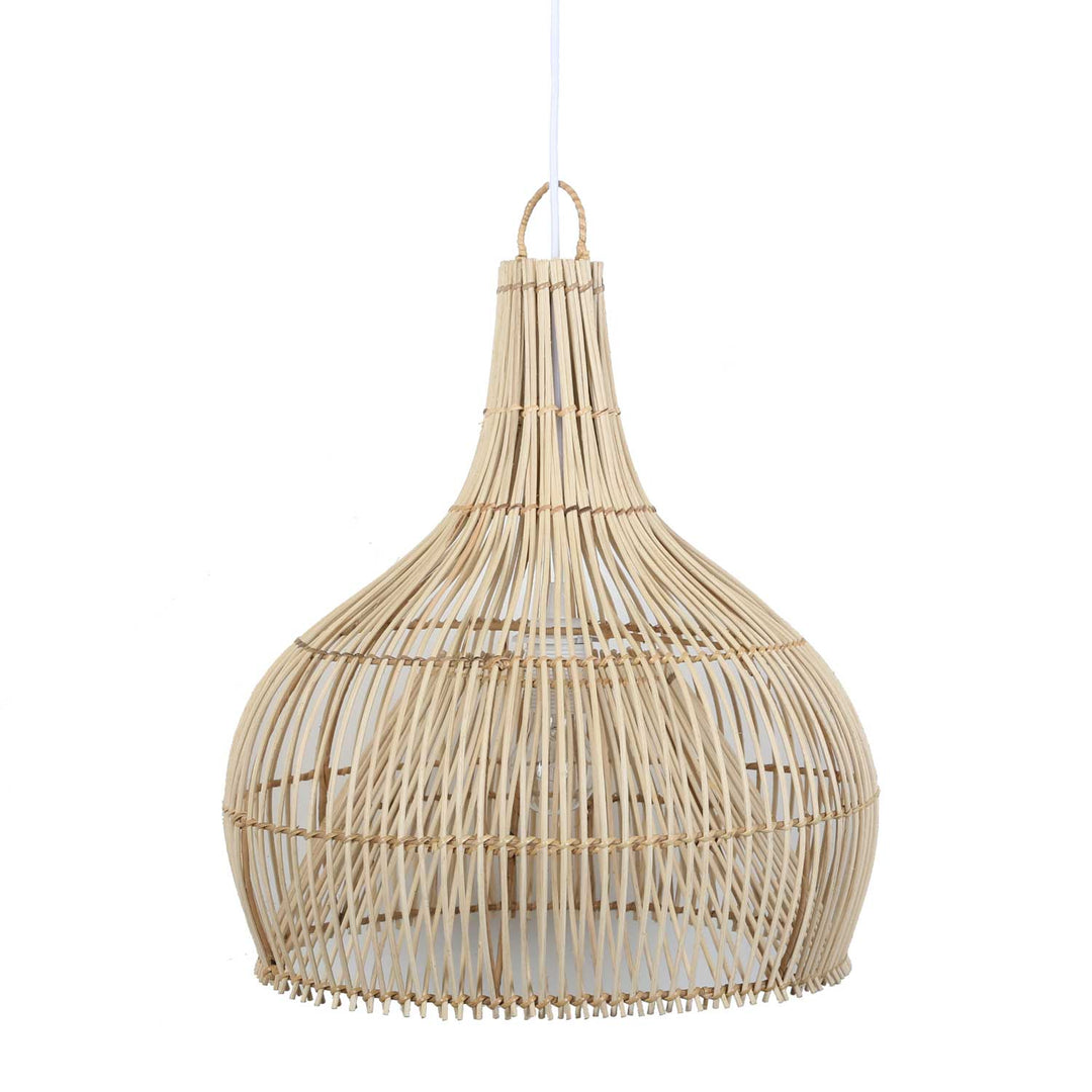 Rattan Lampe 