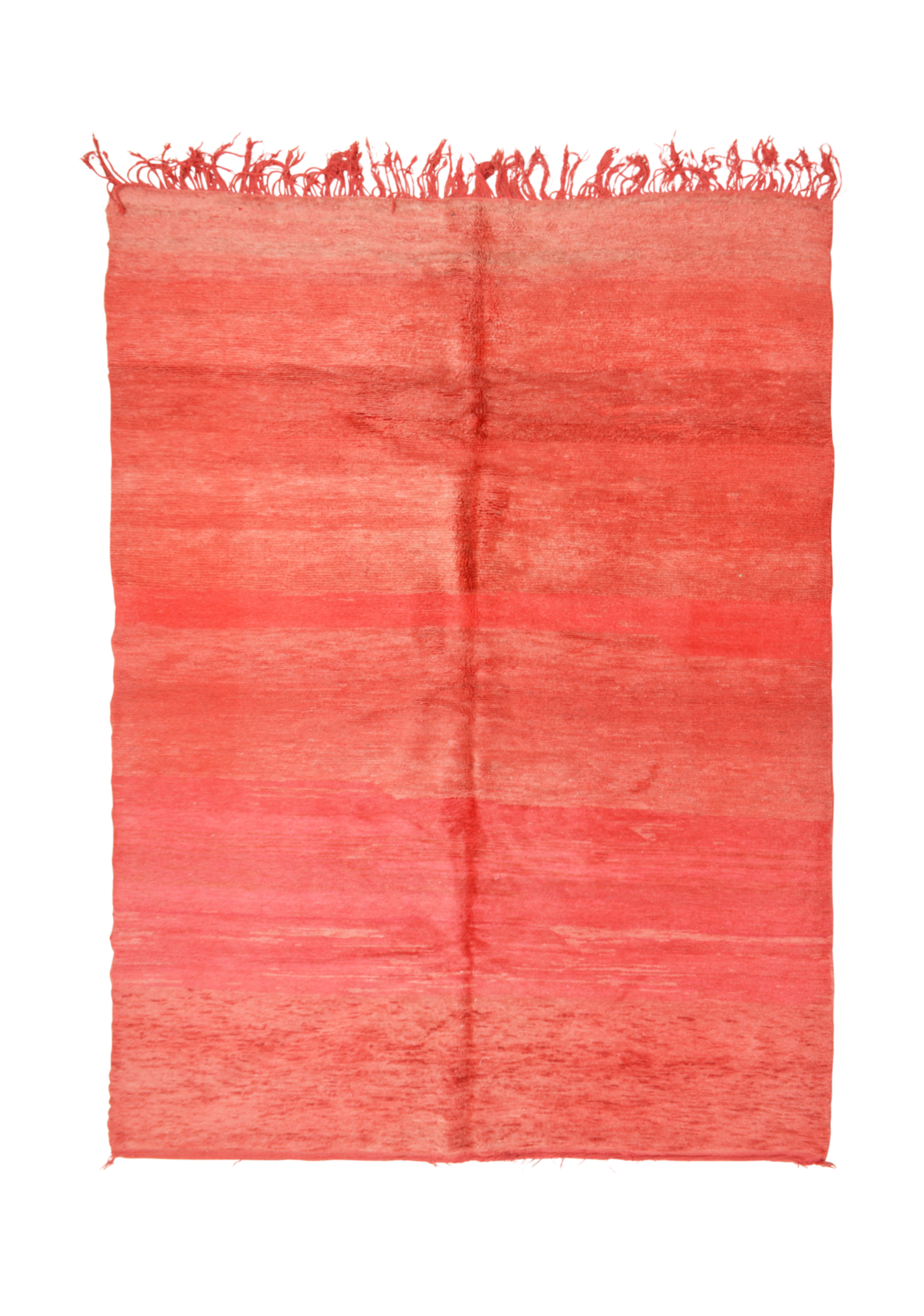 275 cm x 170 cm vintage Beni M´Guild red berber rug   