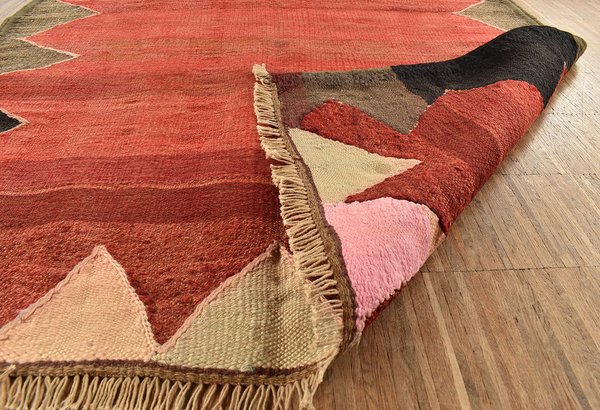 vintage  Kelim Teppich – 185 x 120 cm Unikat 2