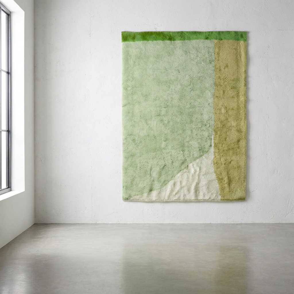 Berberteppich  grün - BEL 25 