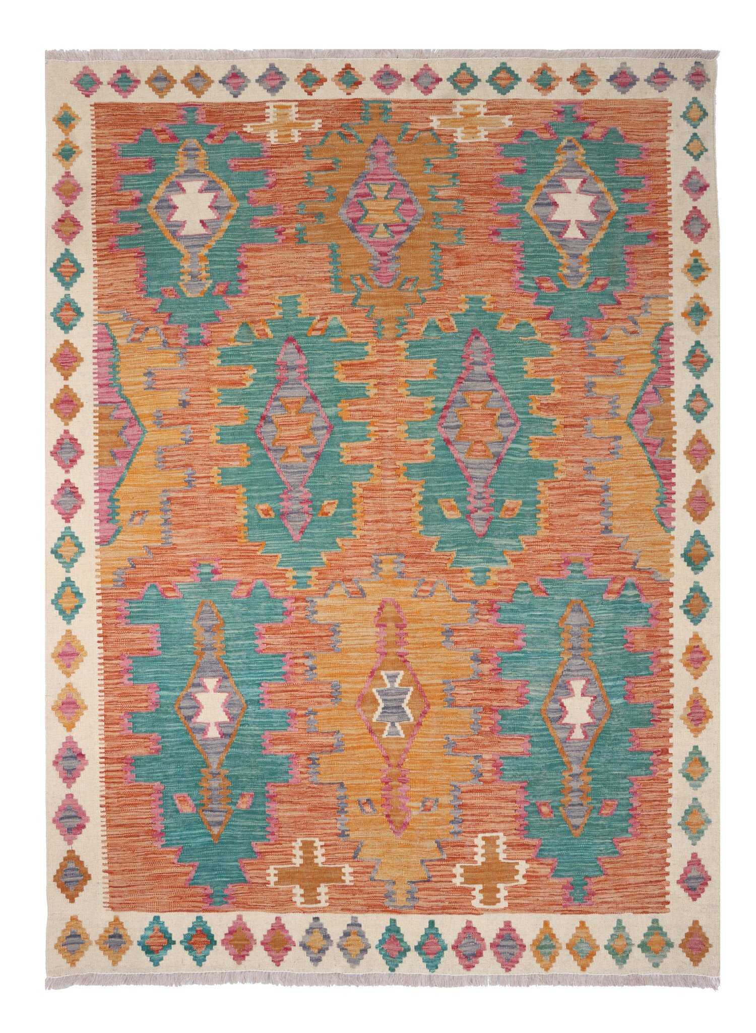 KELIM TEPPICH 198 X 153 CM 