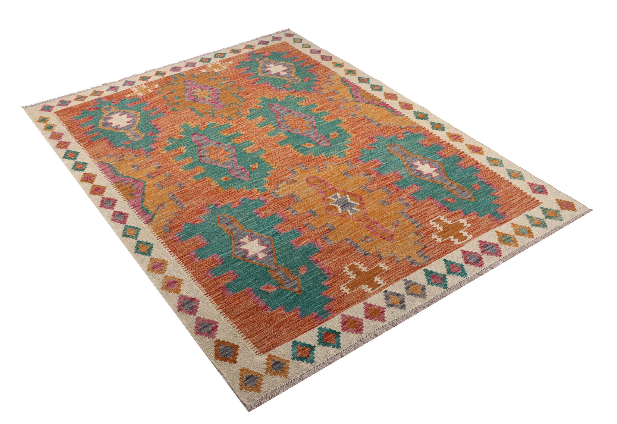 KELIM TEPPICH 198 X 153 CM 