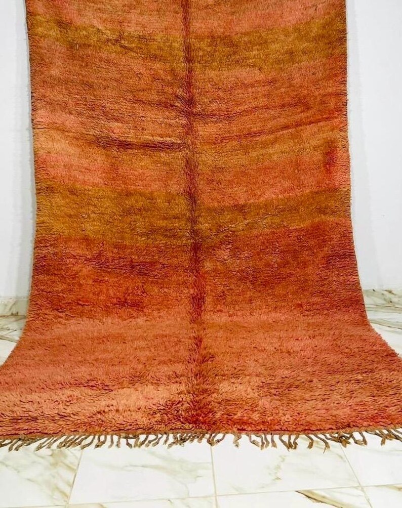vintage Teppich Beni Mguild vintage orange Teppich, 5.5 x 8.8 ft - 270 x 170 cm