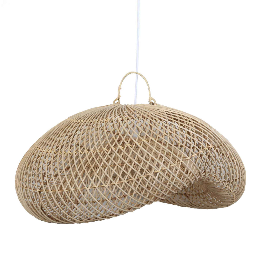 Rattan Pendelleuchte LUN 