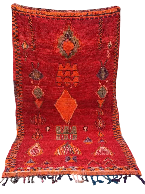 Alter Berberteppich  290 x  165 cm – Unikat V3 