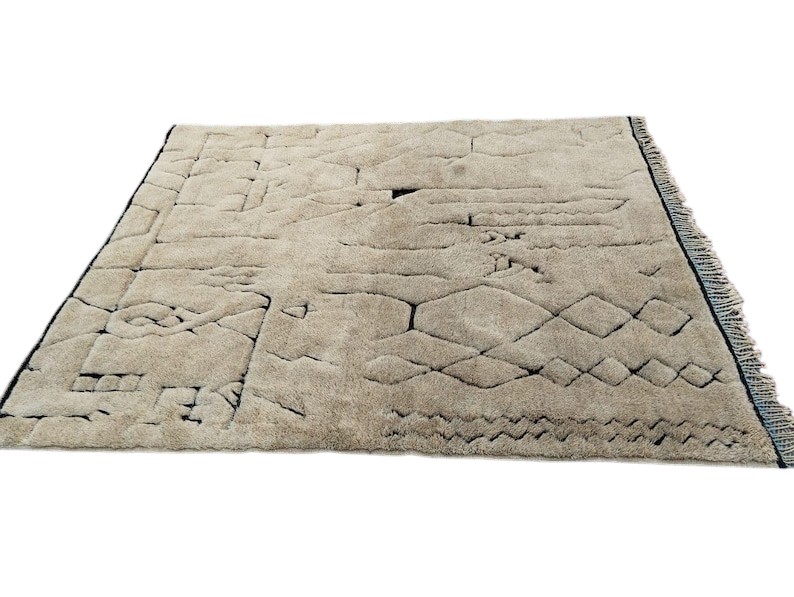Custom Moroccan Rugs | Handmade Berber Carpets | Beni Ourain Wool Rugs