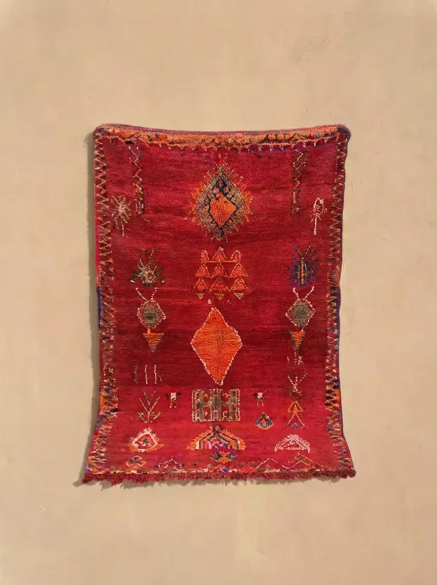 Alter Berberteppich  290 x  165 cm – Unikat V3 