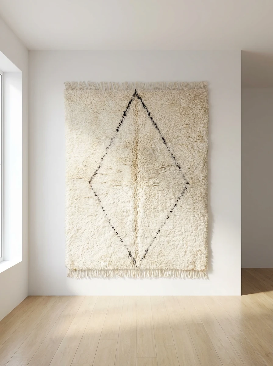 Berberteppich nach Maß  "ANNA"  Maß: XS  150 x 100 cm 