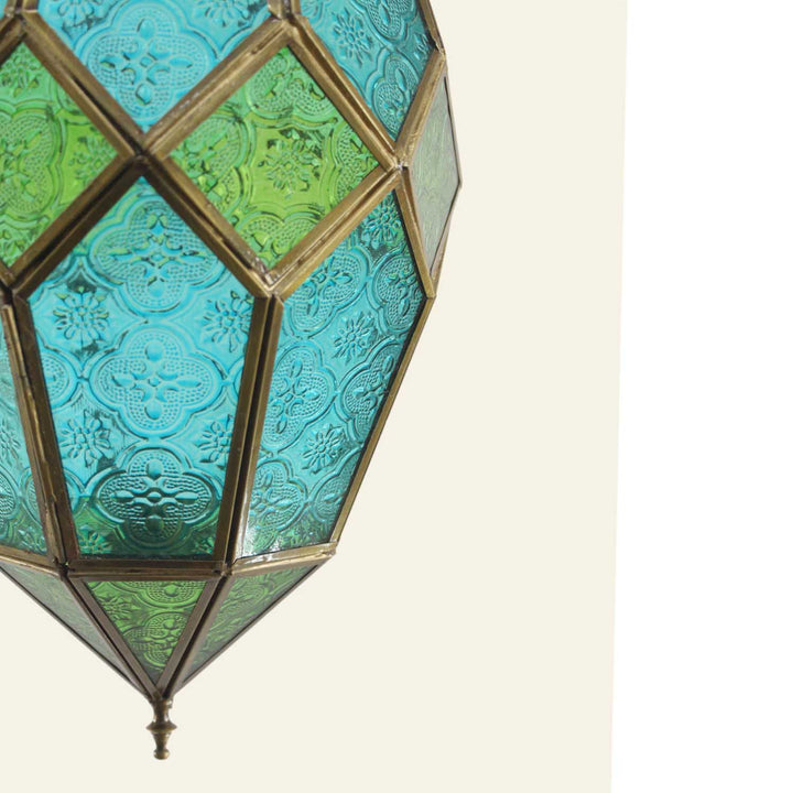 Orientalische Deckenleuchte – Selma  Grün