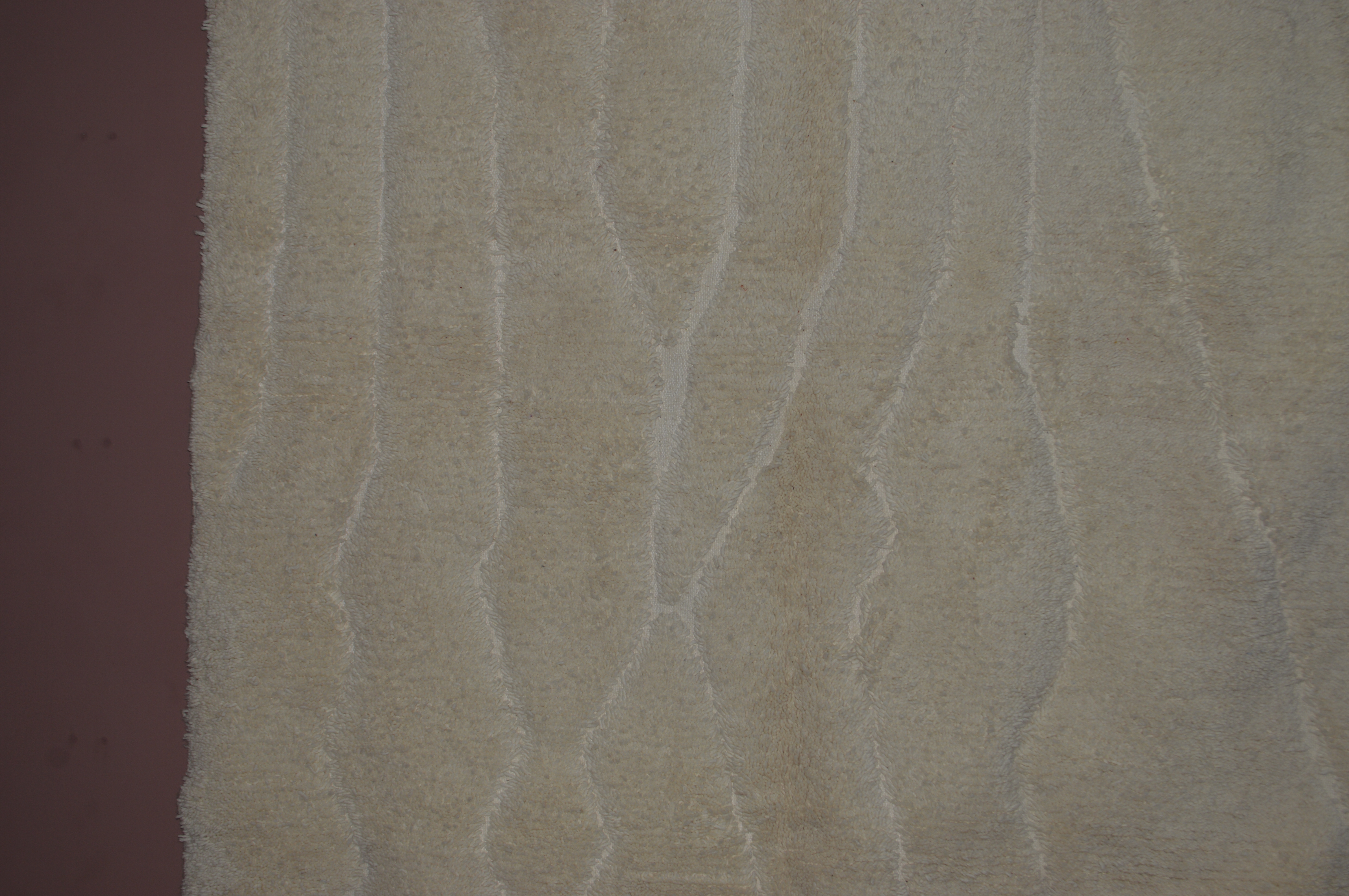 Tapis marocain M’rirt – Tapis laine de luxe aux tons neutres