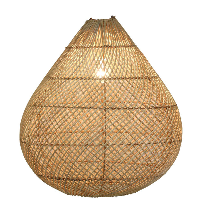 Pendelleuchte Rattan Esszimmer Lampe