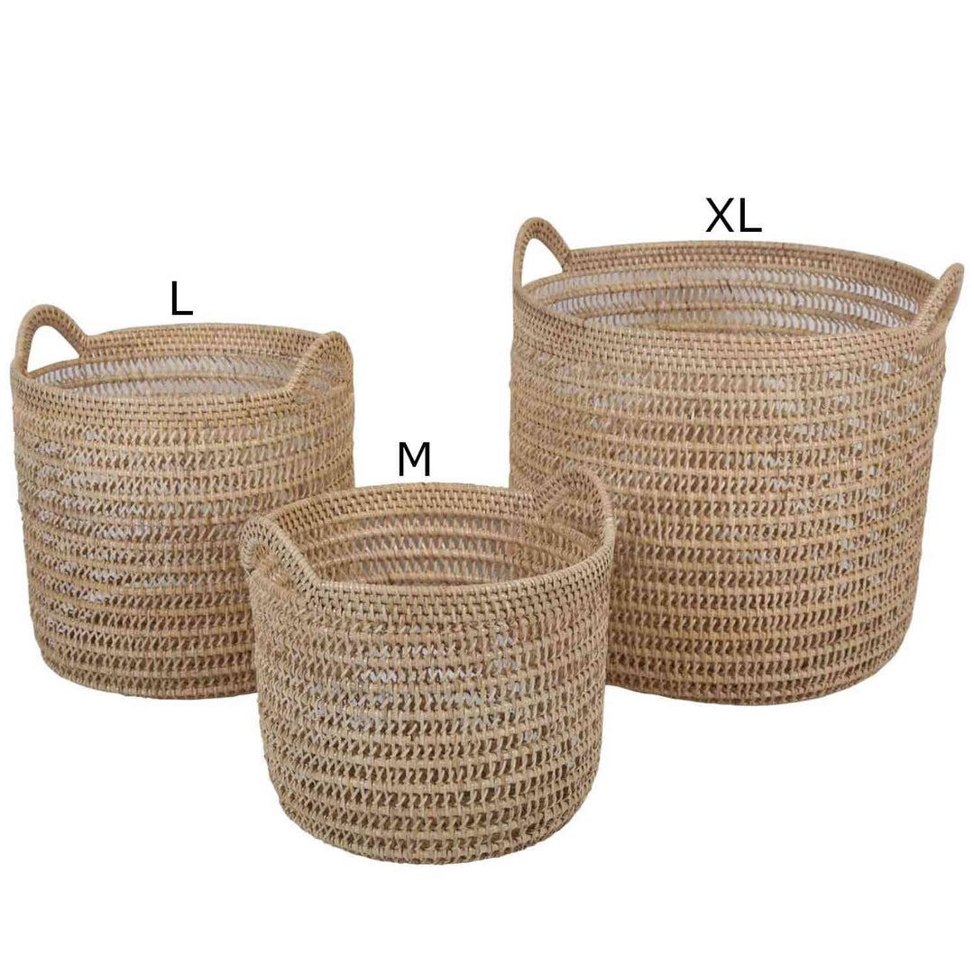 Rattankorb mit Henkel 