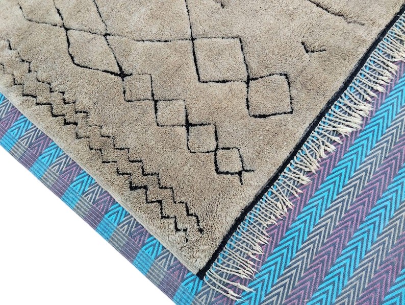 Custom Moroccan Rugs | Handmade Berber Carpets | Beni Ourain Wool Rugs