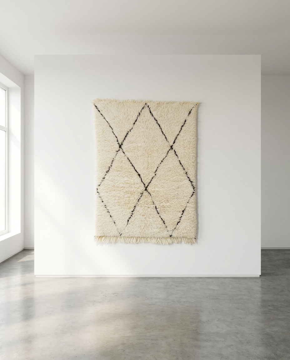 Moroccan Rugs Beni ourain 