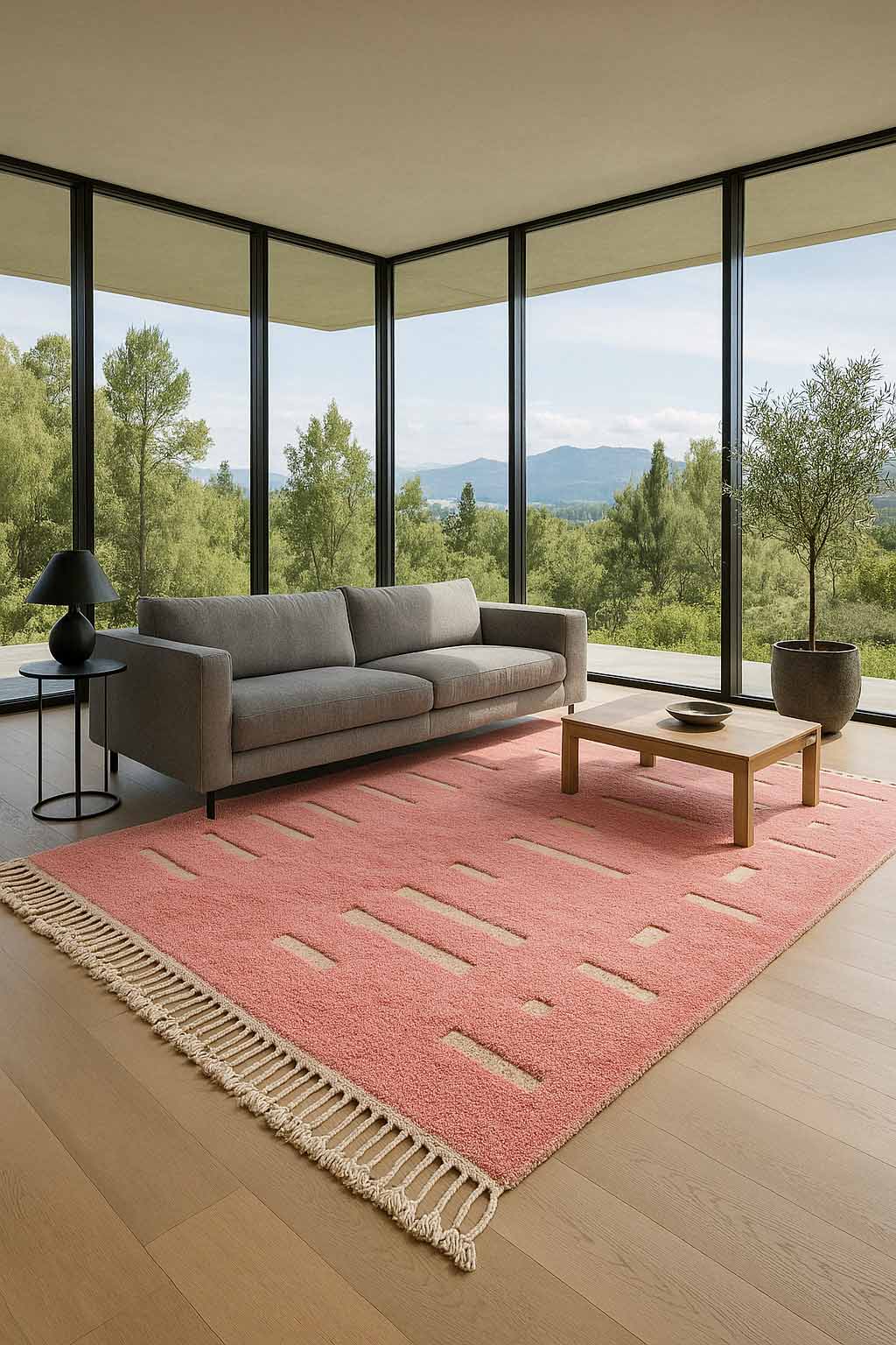 Moroccan Berber rug pink, berber Pink carpet handmade natural color rug, eco-friendly rug,8x10 ft rugs timeless wool rug, Mrirt rug Pink rug
