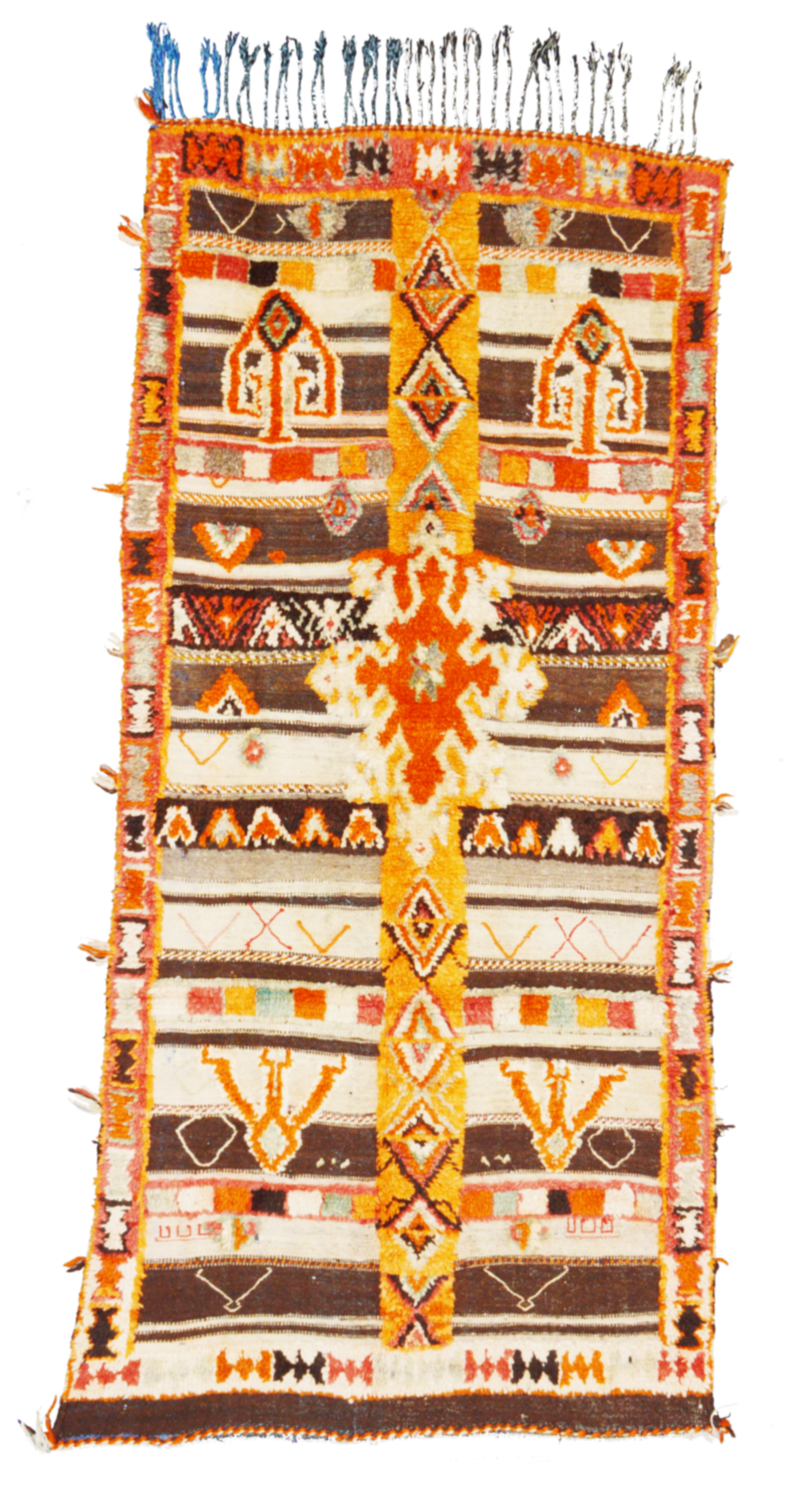 Berber Kelim " LBORJ " 220 x 102 cm  
