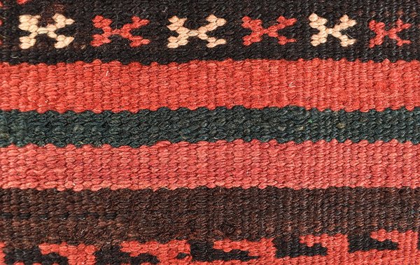 Kelim Teppich  – 120 x 117 cm Unikat 6