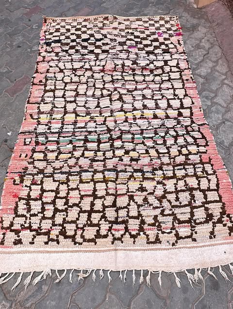 vintage Moroccan rug  Azilal – 250 x 135 cm Unikat  V37