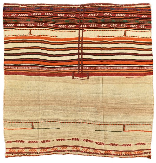 Kelim Teppich  – 128 x 123 cm Unikat 7