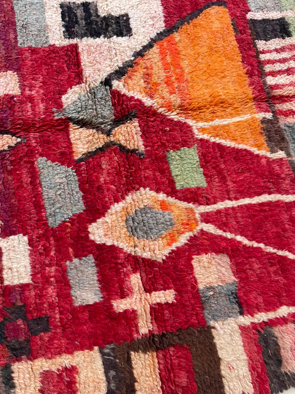 Alter Berberteppich  300 x  200 cm – Unikat V4