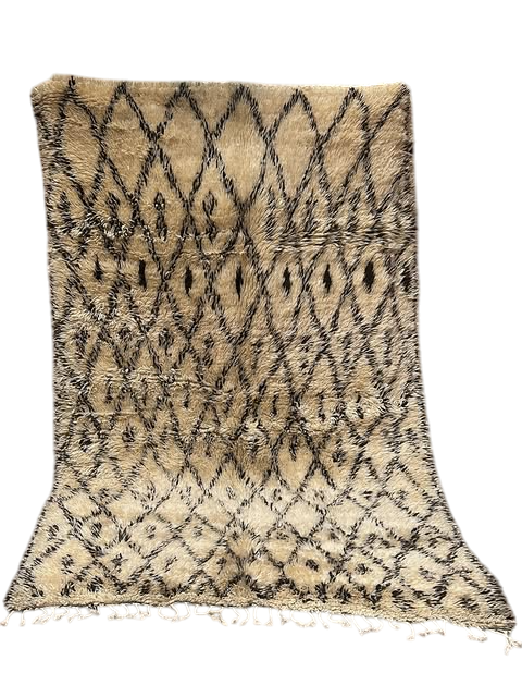 Vintage Beni Ourain Rug   280 x 180 cm – Unikat  V27
