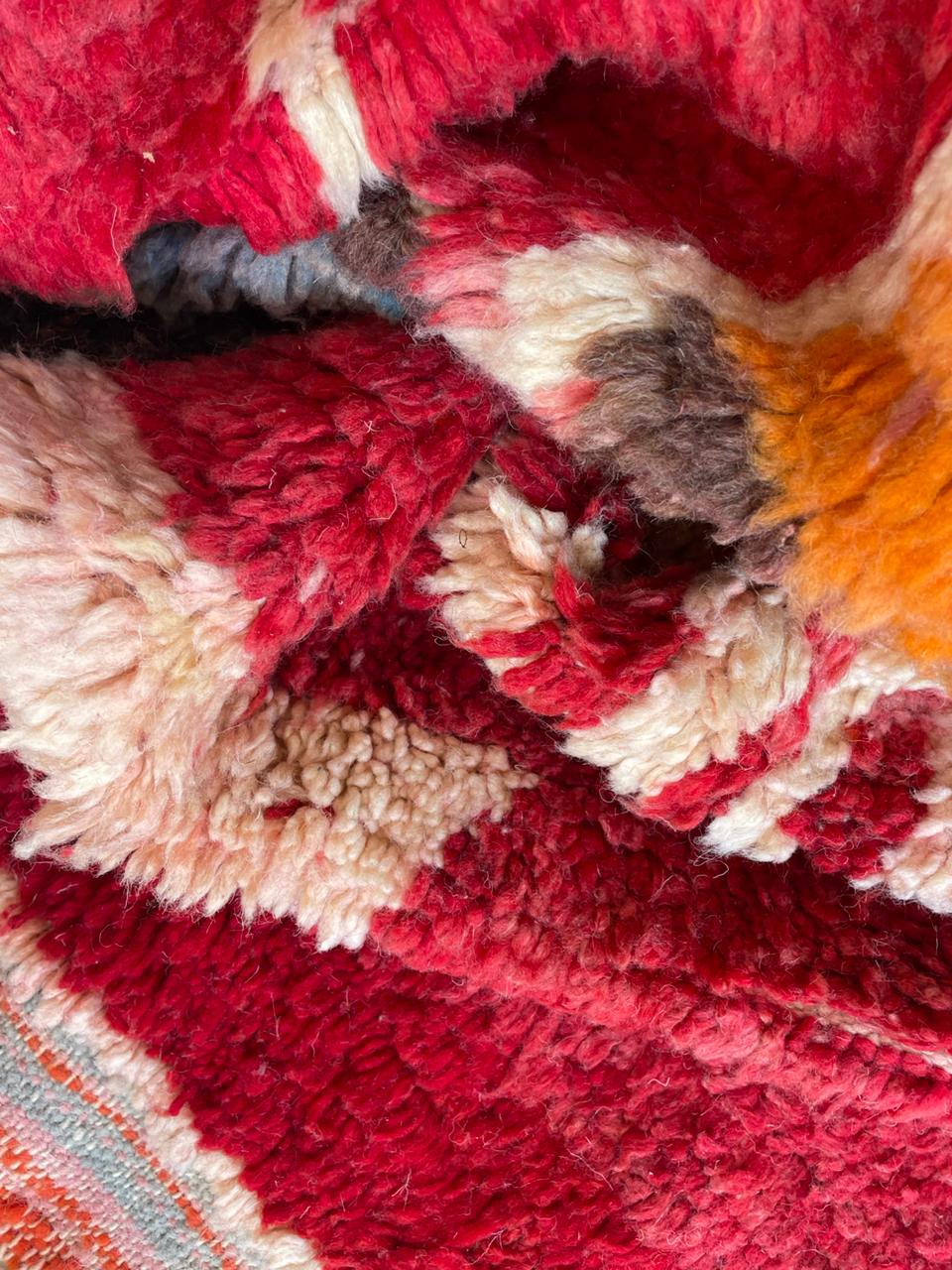 Alter Berberteppich  300 x  200 cm – Unikat V4