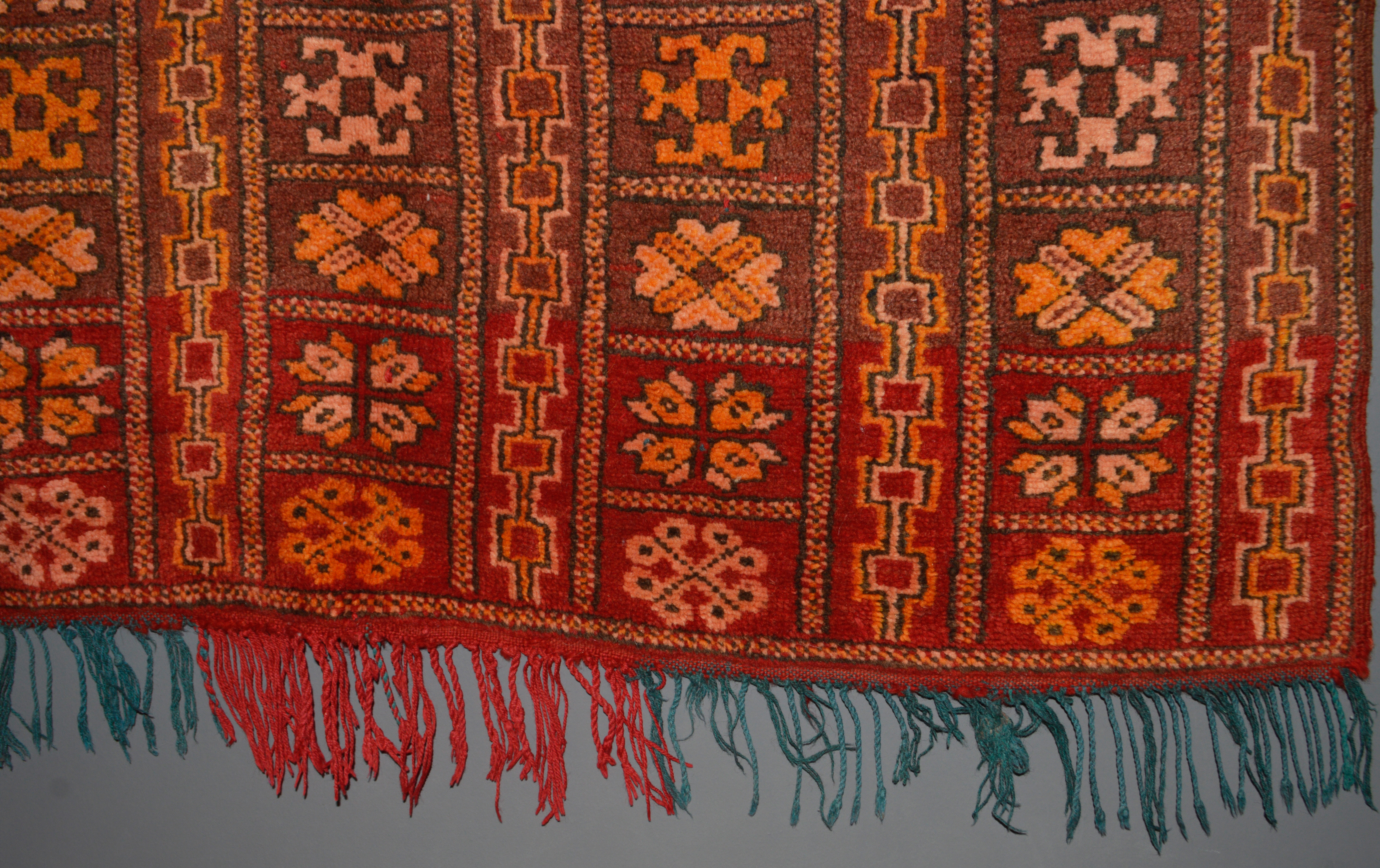 Alter marokkanischer Teppich "Zayan"  170 x 170 cm     