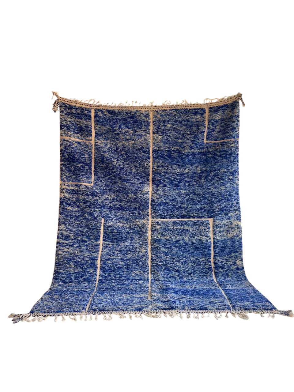 Alter Blauer Teppich – vintage Teppich   ca. 300 x 200 cm – Unikat V56