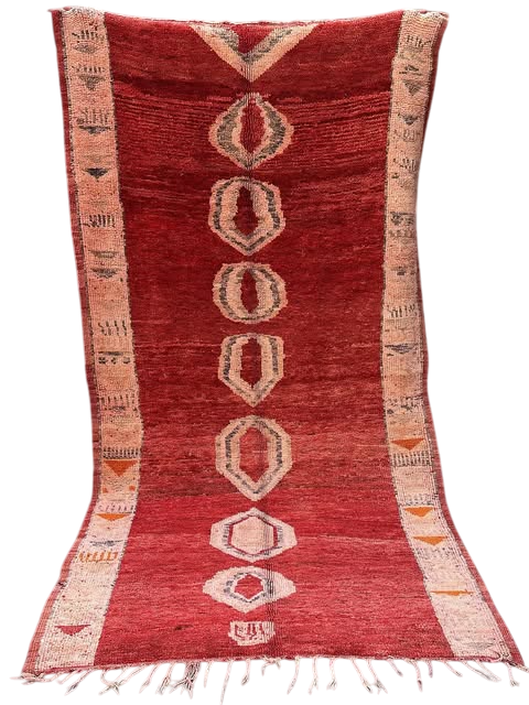 Vintage Berber Teppich   280 x 145 cm – Unikat  V25