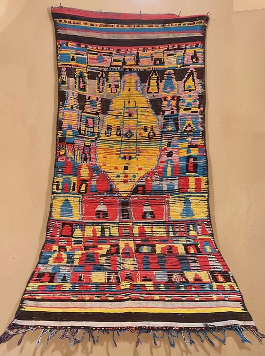 Alter Vintge Teppich  315 x 140 cm – Unikat  V15