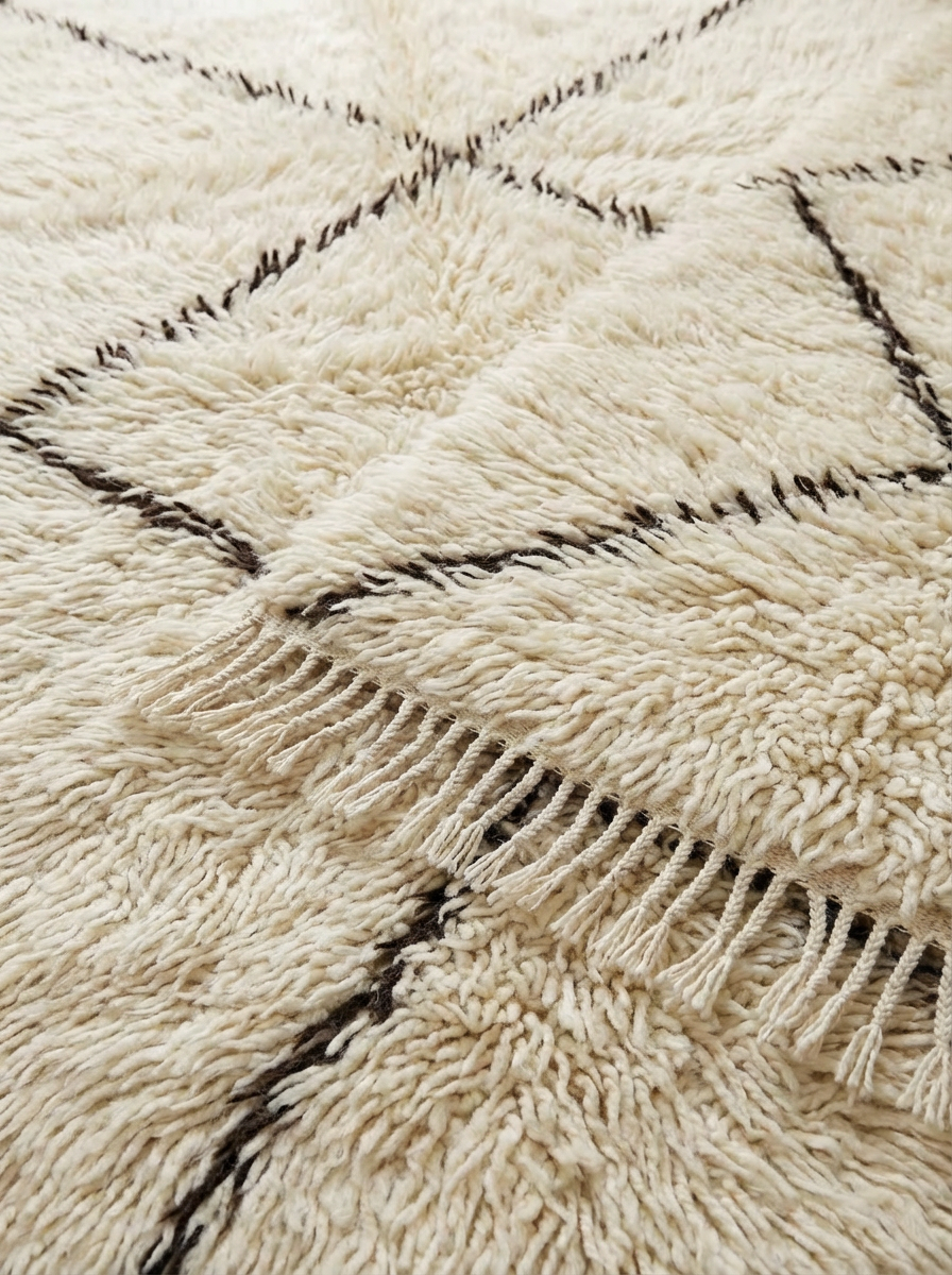 Berberteppich nach Maß  "ANNA"  Maß: XS  150 x 100 cm 