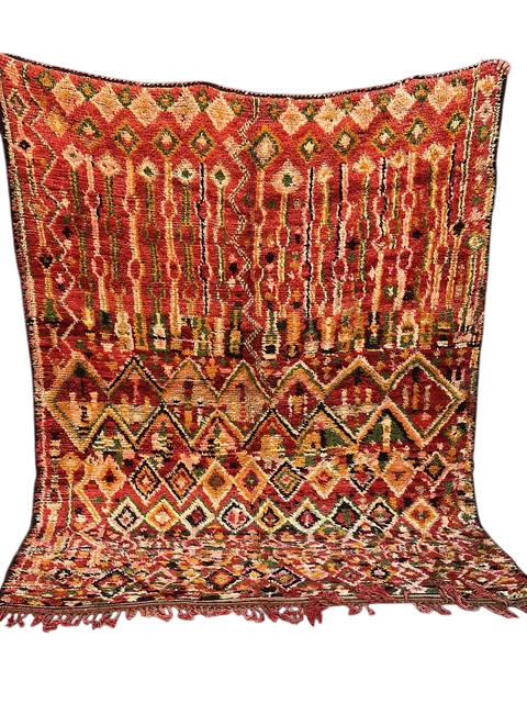 Alter Vintge Teppich  260 x 210 cm – Unikat V8