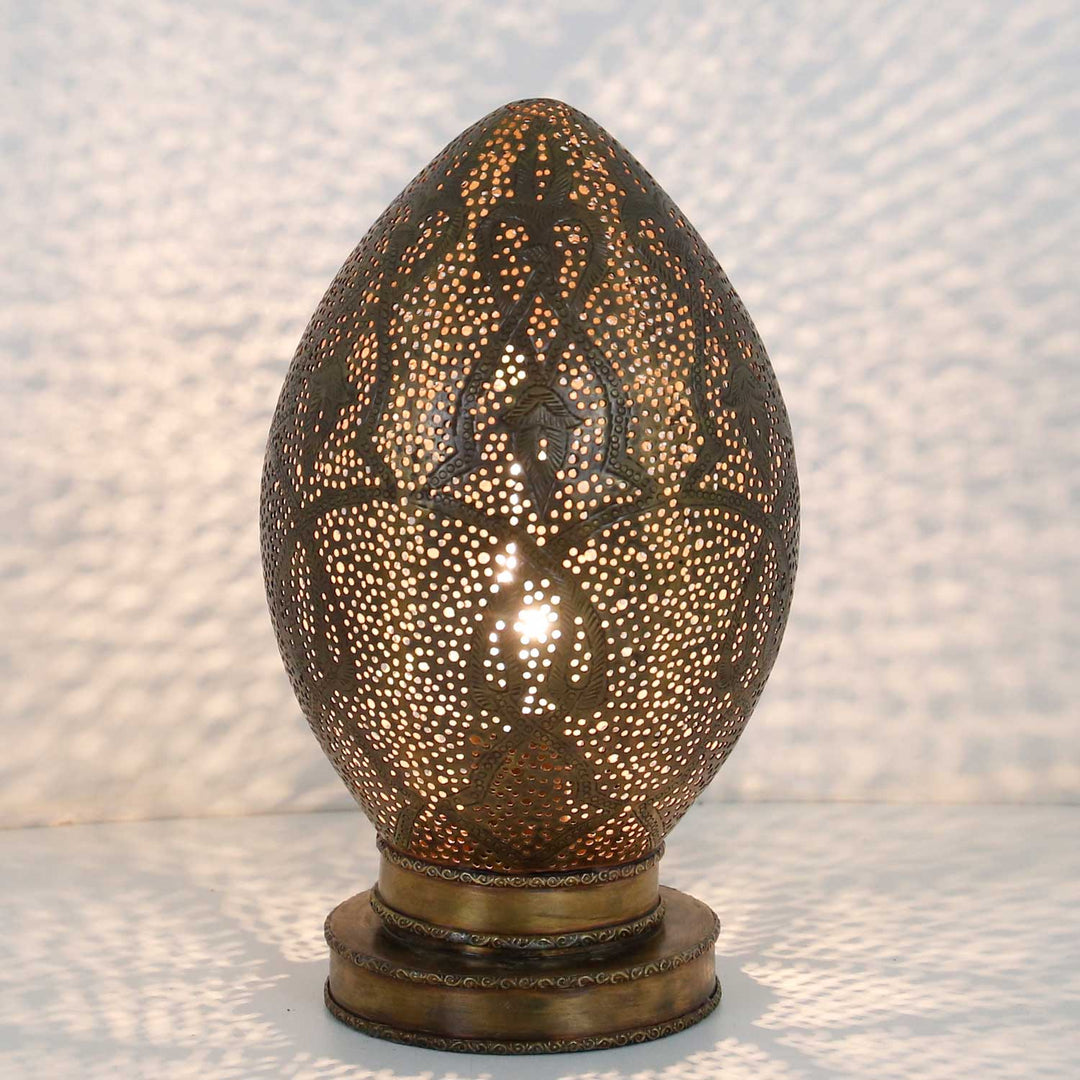 Marokkanische Messinglampe HIBA